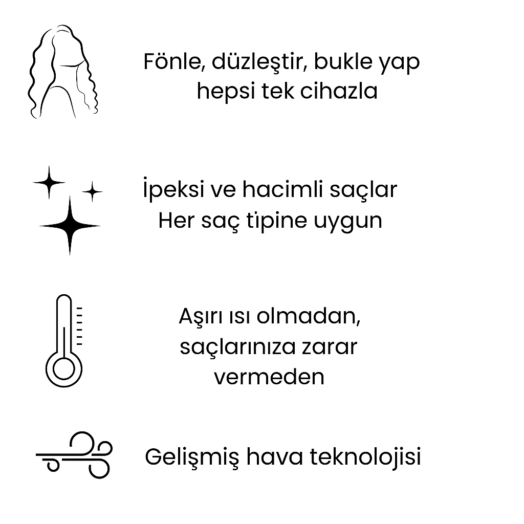 AirSilk Touch 5’li Set