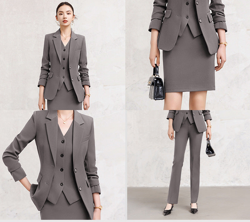 Safira Skirt & Pants Suit Set