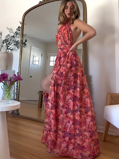 Sunset Blossom Dress