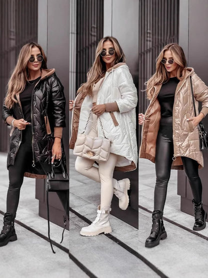 Autumn Elegance Cotton Jacket