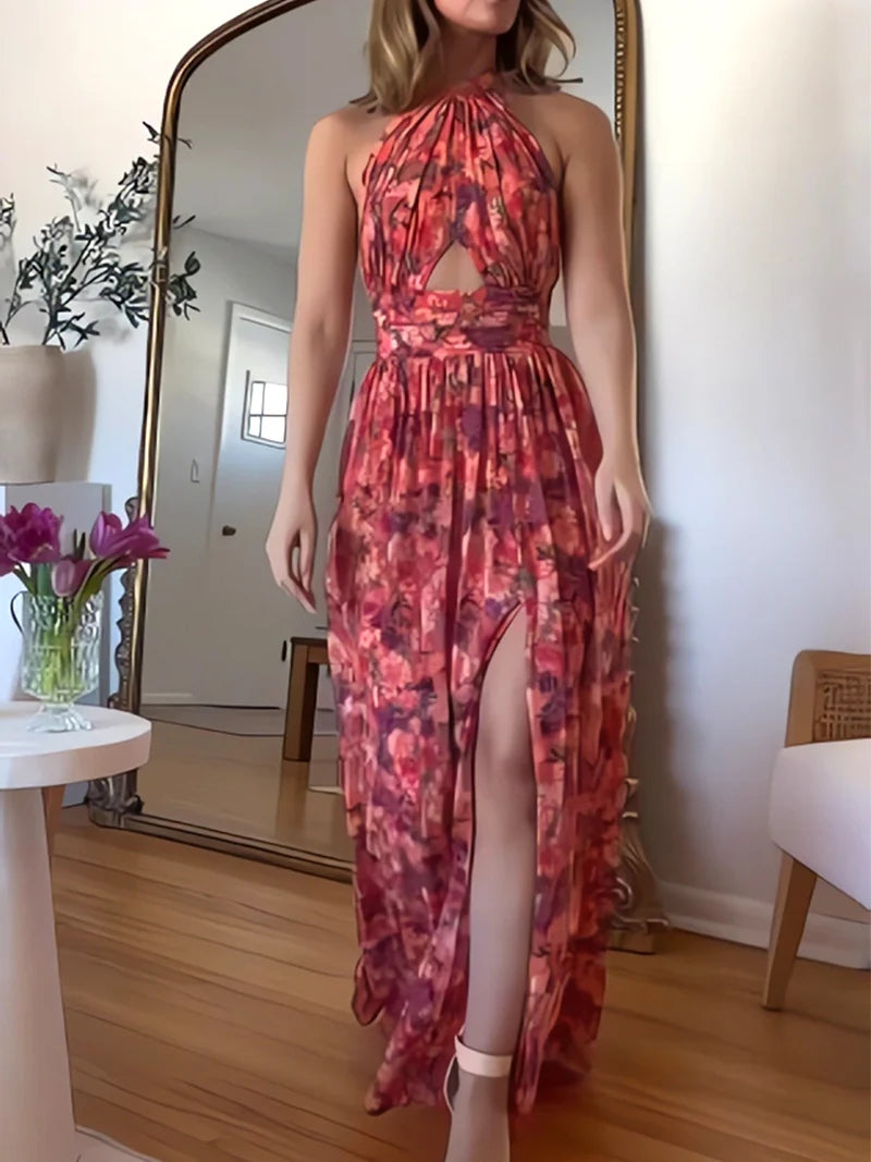 Sunset Blossom Dress