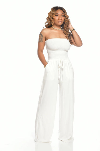 Strapless Jumpsuit