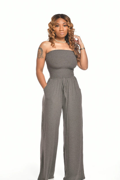 Strapless Jumpsuit