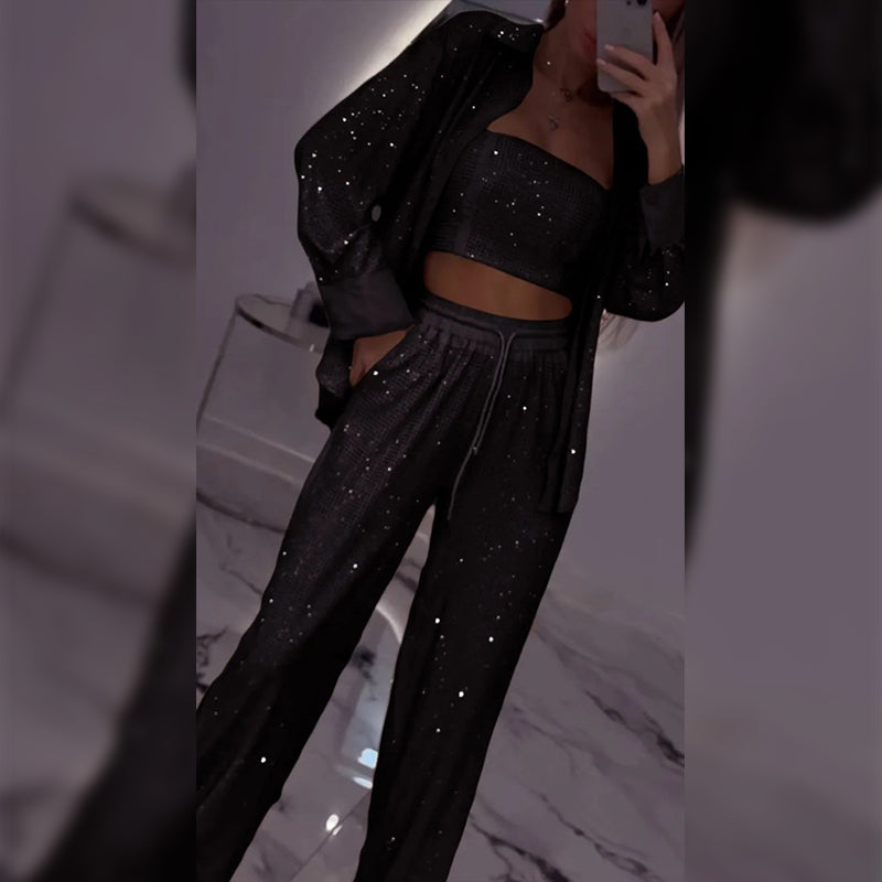Diamond Glow Sequin Set
